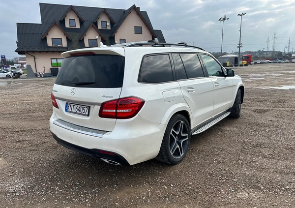 Mercedes-Benz GLS cena 210000 przebieg: 126200, rok produkcji 2017 z Pieńsk małe 277